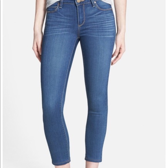 Paige Verdugo Crop Jeans Size 28 - Picture 3 of 5